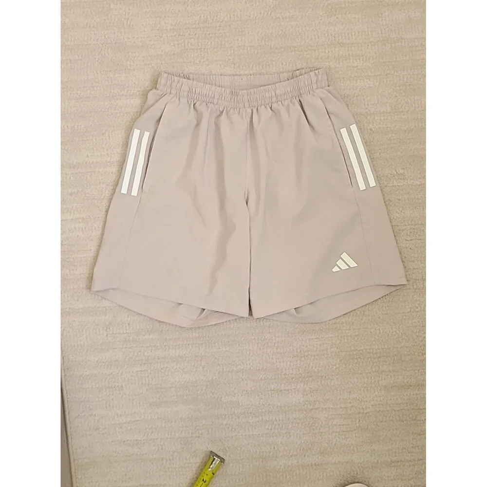 adidas Men's Own the Run Running Shorts Performance Small 7 In In Seam Lined - Picture 2 of 8